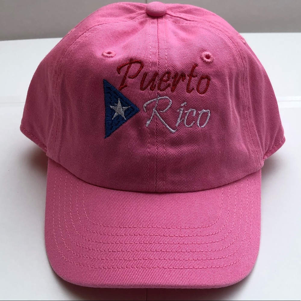 Pink cotton hat